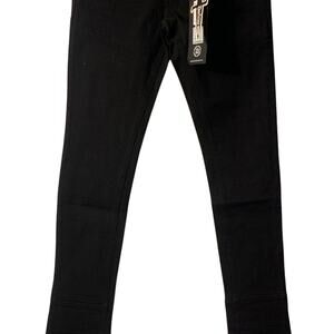 Doctrine Superstack Jet Black Mens Jeans Size 40